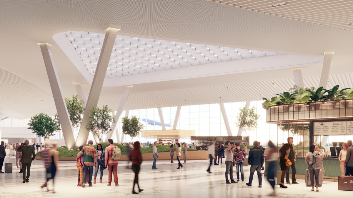 Archinet: A New Terminal Design for Columbus International Airport image